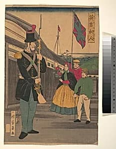 Igirisujin|英吉利人|Englishmen by Utagawa Yoshikazu