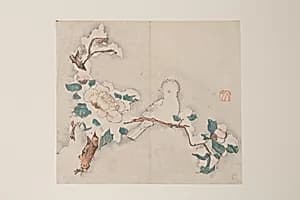 明 十竹齋書畫譜 四開|Leaf from the Ten Bamboo Studio Manual of Painting and Calligraphy by Unknown Artist