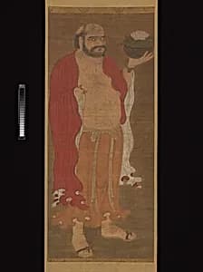 元 佚名 羅漢像 軸|Luohan by Unidentified artist