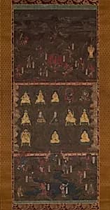 熊野曼茶羅図|Mandala of Kumano Shrine by Unidentified artist