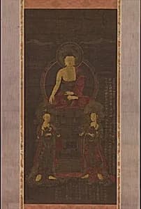 석가삼존도 조선|釋迦三尊圖 朝鮮|Shakyamuni triad