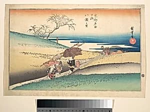 京都名所之内　八瀬之里|Village of Yase by Utagawa Hiroshige
