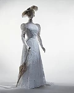 Afternoon dress by Unknown Artist