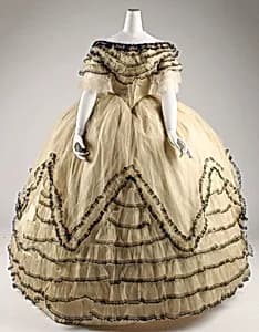 Ball gown by Unknown Artist