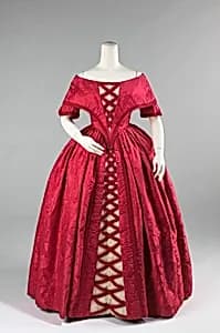 Ball gown by Unknown Artist