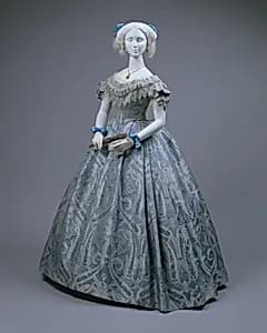 Ball gown by Unknown Artist