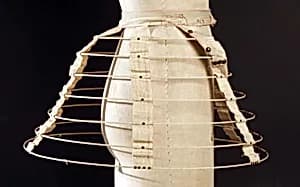 Cage crinoline by Unknown Artist