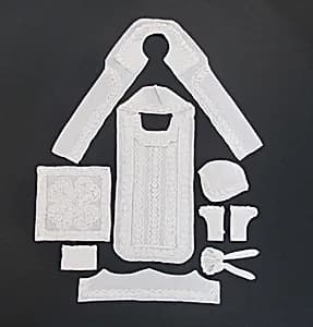 Christening ensemble by Unknown Artist