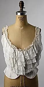 Corset cover by Unknown Artist