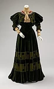 Dinner dress by Jeanne Hallée