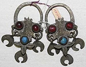 Earrings by Unknown Artist
