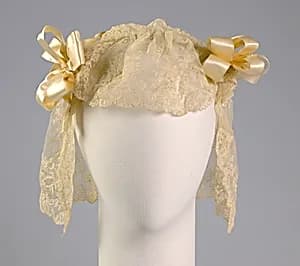 Evening cap by Unknown Artist