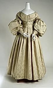 Evening dress by Unknown Artist