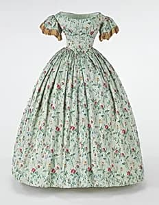 Evening dress by Unknown Artist