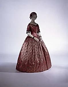 Evening dress by Unknown Artist