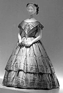 Evening dress by Unknown Artist