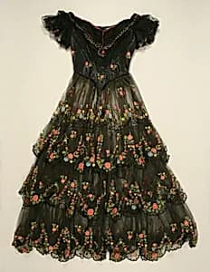Evening dress by Unknown Artist