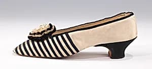 Evening slippers by Unknown Artist