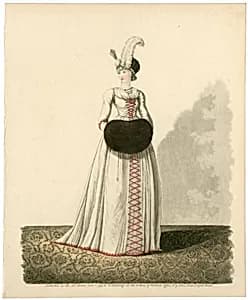 Fashion plate by Unknown Artist