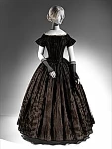 Mourning dress by Unknown Artist