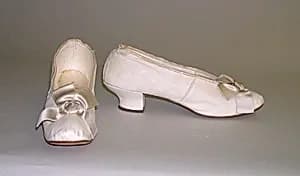 Wedding slippers by Unknown Artist