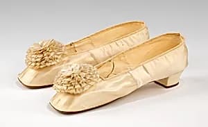 Wedding slippers by Unknown Artist