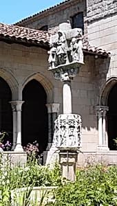 Cross with Apostles by Unknown Artist