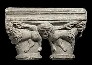 Double Capital by Unknown Artist