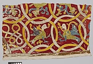 Embroidery Fragment by Unknown Artist