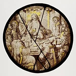 Roundel with the Last Supper by Unknown Artist