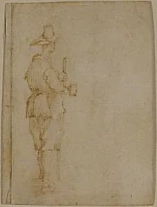 A Beggar Holding a Mug