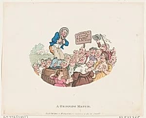 A Grinning Match by Henry William Bunbury|Rudolph Ackermann, London|Thomas Rowlandson