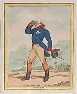 A Portrait (Duke of Cumberland) by Hannah Humphrey|Thomas Rowlandson|Ernest Augustus I, King of Hanover, Duke of Cumberland