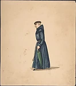 A Priest with an Umbrella