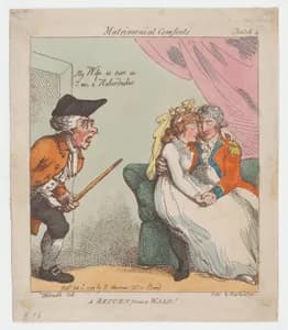 A Return from a Walk by Thomas Rowlandson|Rudolph Ackermann, London|George Murgatroyd Woodward