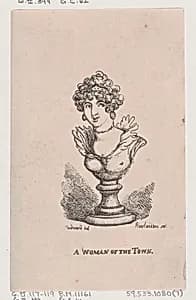 A Woman of the Town by Thomas Tegg|Thomas Rowlandson|George Murgatroyd Woodward