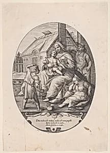 Allegory on Widowhood and Orphanage