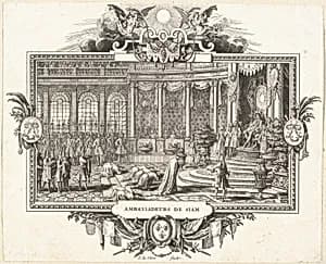 Ambassador of Siam before Louis XIV