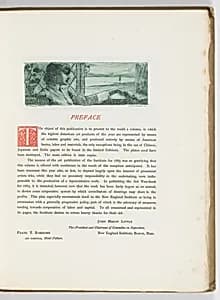 Portrait of New England Institute|Art Age Press|Arthur B. Turnure|George R. Halm|Charles Yardley Turner|George W. H. Ritchie|Howard Pyle|William Hicok Low|Elbridge Kingsley|Louis Prang & Co.|John A. Lowell & Co.