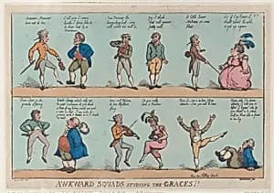 Awkward Squads Studying the Graces!! by Thomas Tegg|Thomas Rowlandson|George Murgatroyd Woodward