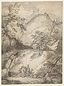 Banditti in a Mountainous Landscape