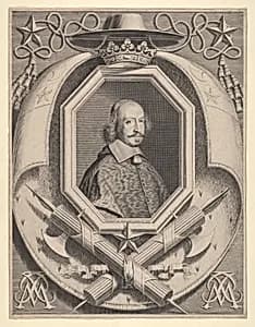 Cardinal Jules Mazarin by Robert Nanteuil