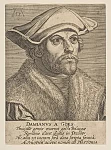 Damaio de Gois by Philips Galle|Albrecht Dürer