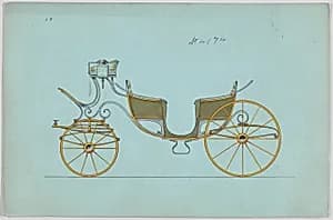 Design for 6 seat Phaeton, no. 4174