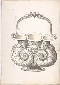 Design for a Bucket by Erasmus Hornick|Anonymous, 16th century