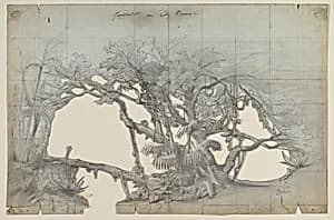 Design for a Stage Set by Eugène Cicéri