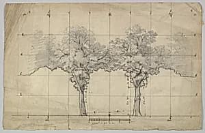 Design for a Stage Set by Eugène Cicéri