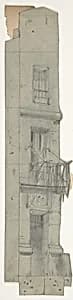 Design for a Stage Set at the Opéra, Paris by Eugène Cicéri