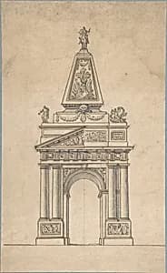 Design for a Triumphal Arch