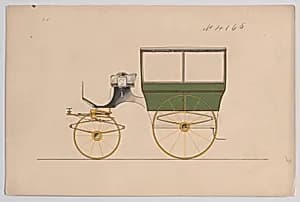 Design for Omnibus or Wagonette, no. 4165